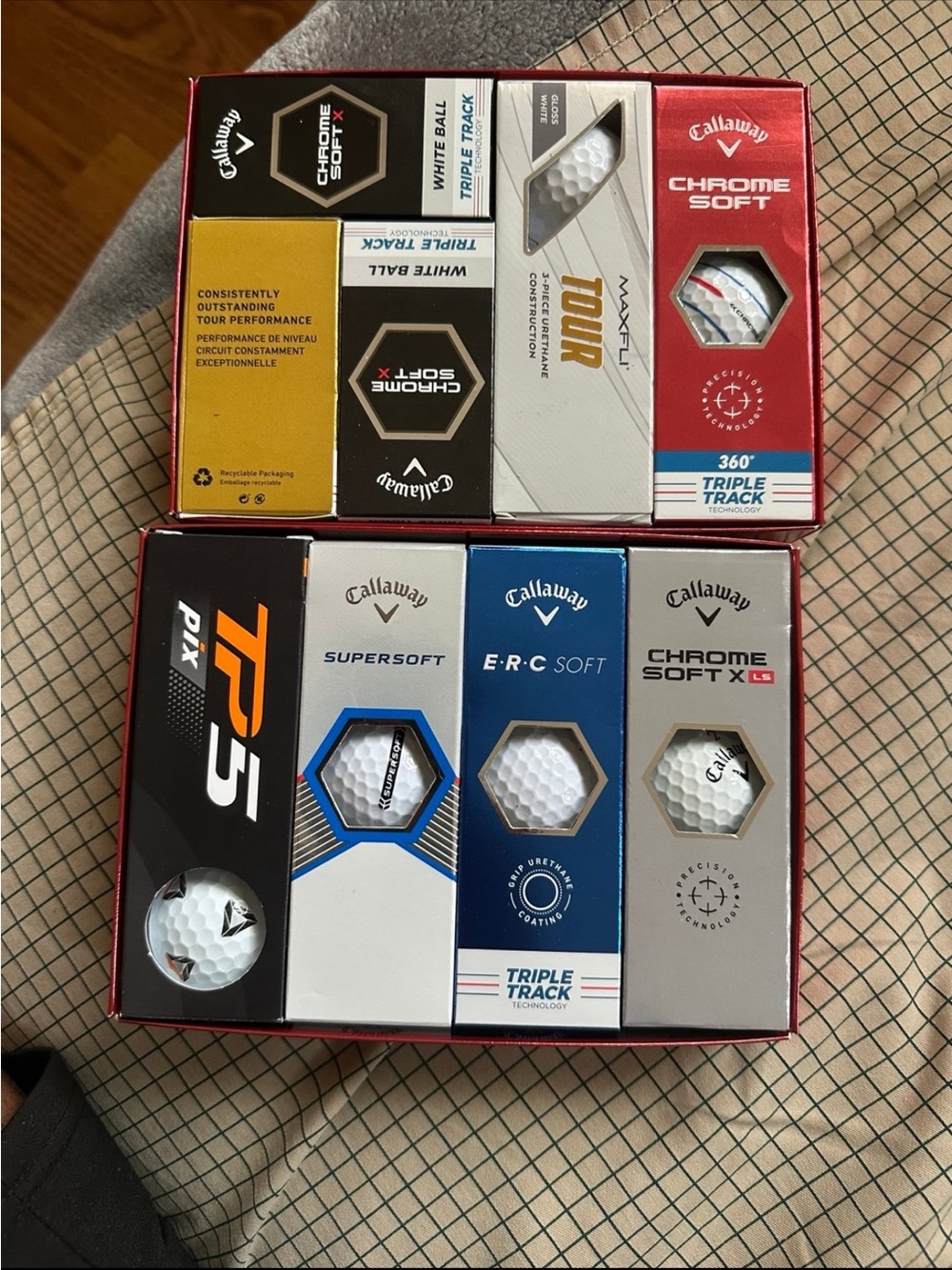 Callaway Chrome Soft & Mixed Golf Ball Assortment - White